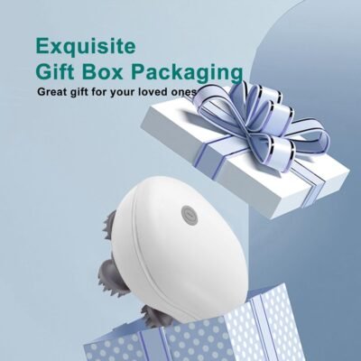 Electric Head & Scalp Massager with Advanced Red Light Therapy