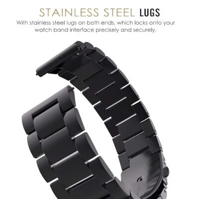 Heavy Metal Chain Strap with Secure Lock Technology