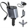 120W Retractable Car Charger