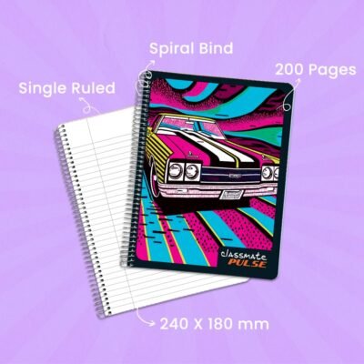 Classmate Pulse Single Subject Notebook