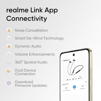 realme Buds Wireless 5 ANC – Midnight Black