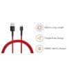 MI Micro USB Braided Cable - Red