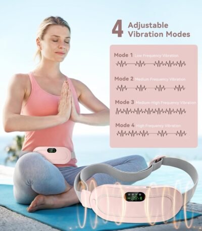 Portable cordless heating pad| cramp massager