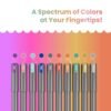 Pentonic Glitz Multicolor Gel Pen Set