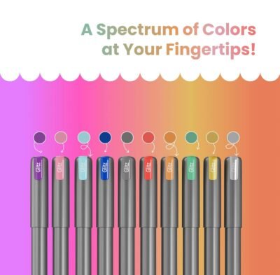 Pentonic Glitz Multicolor Gel Pen Set
