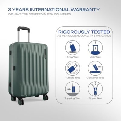 Safari Ray Neo 8 Wheels Trolley Bags