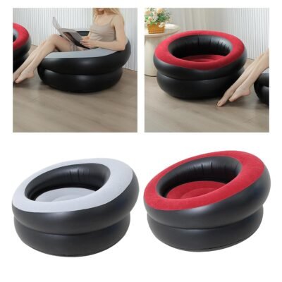 Gray Inflatable Chair & Couch