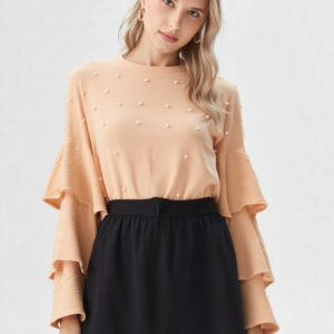 Girls Pre-winter  Fit Ribbed Top