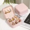 PU Leather Jewelry Organizer Box