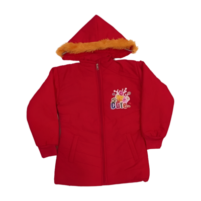 Red Winter Jacket - Stylish & Warm