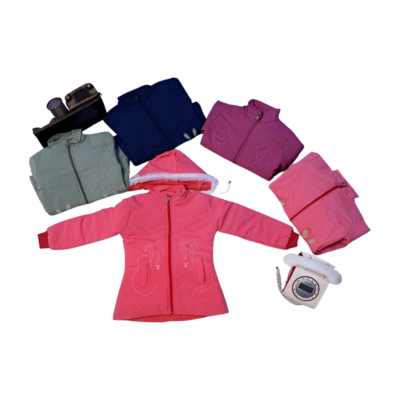 Pink Winter Jacket for Girls
