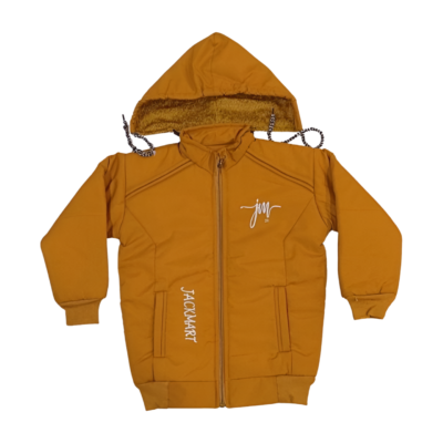 Boys Tpu fabric Poka Jacket with Cap for winters