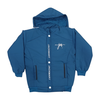 Boys Poka Jacket with Cap for winters