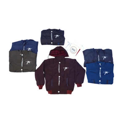 TPU Boys Jacket with Cap for winters