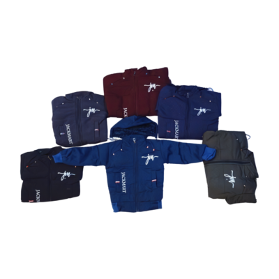 TPU Boys Poka Jacket with Cap for winters