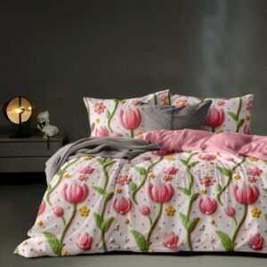 Elegant Bedsheet Set with Pillow Covers