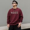 Men's Boss Sweatshirt: Cotton Fleece Comfort