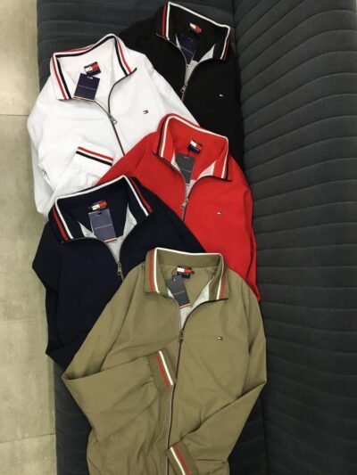 TOMMY HILFIGER Premium Windbreaker Men's Jacket