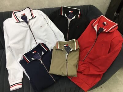 TOMMY HILFIGER Premium Windbreaker Men's Jacket