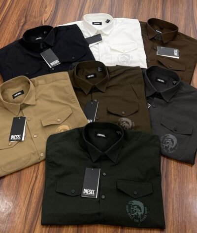 DIESEL Designer Cargo Shirt for Men