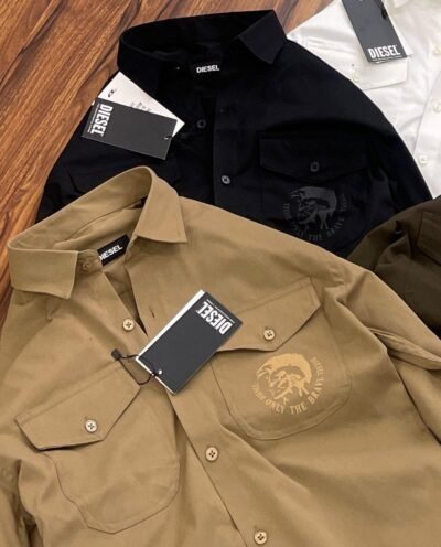 DIESEL Designer Cargo Shirt for Men