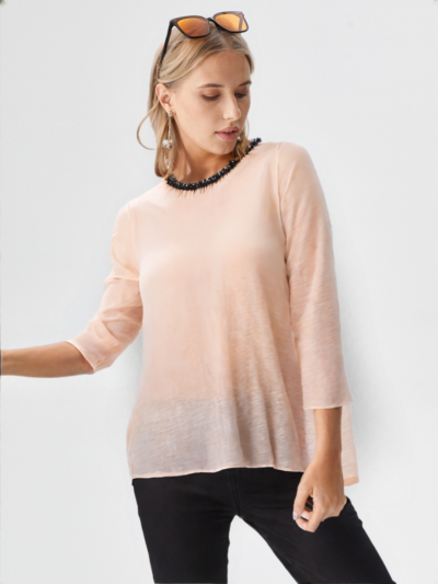 Women's Pre-winter Fit Ribbed Top