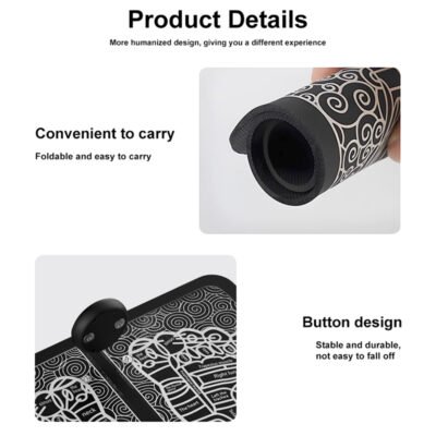 EMS Foot Massager Pad with Muscle Stimulator