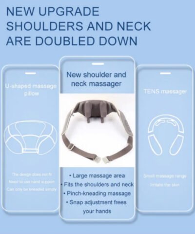 Electric Neck Massager for Cervical Pain Relief