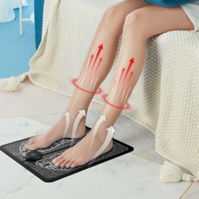 EMS Foot Massager Pad with Muscle Stimulator