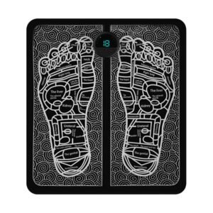 gfbgmhjkjj-iytr EMS Foot Massager Pad with Muscle Stimulator