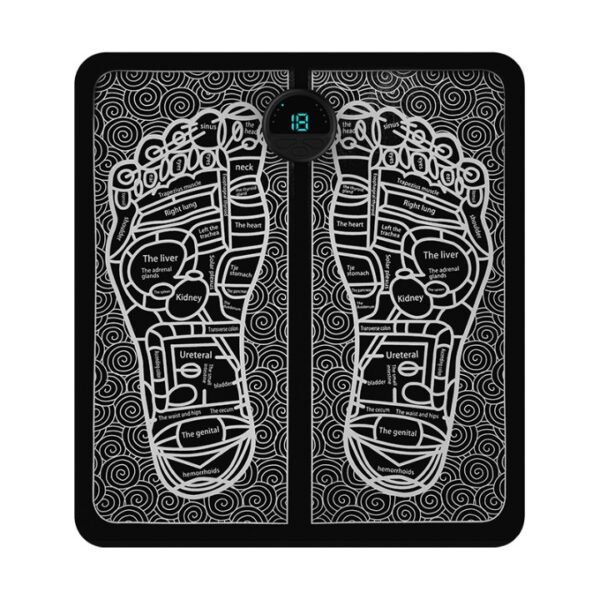 gfbgmhjkjj-iytr EMS Foot Massager Pad with Muscle Stimulator