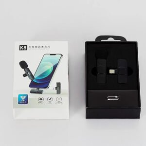 K8 Wireless Clip Microphone