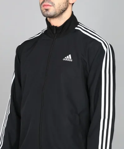 Adidas Striped Men Track Suit