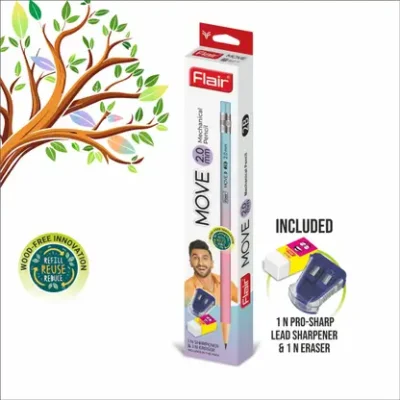 Flair Creative Move Mechanical Pencil Set - Multicolor