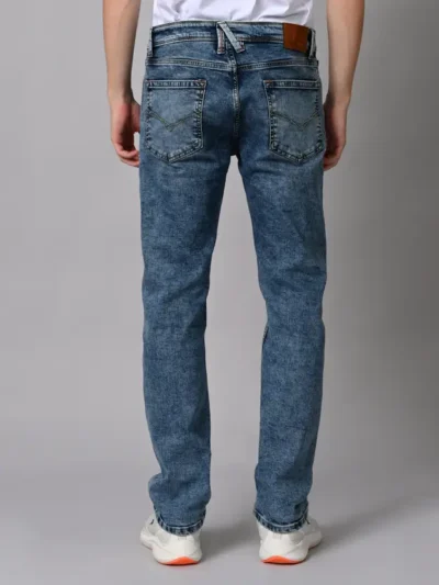 Killer Men Straight Fit Mid Rise Blue Jeans