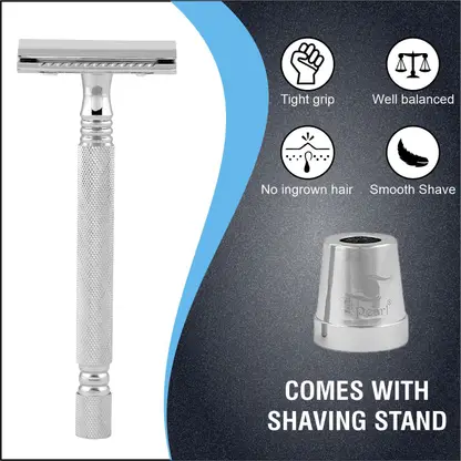 psr-double-edge-safety-razor-ss-01cc-with-stand-and-shaving-original-imah8zyec4pmkhgg Pearl Shaving PSR Safety Razor Set