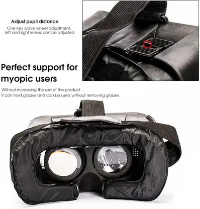 HD Virtual Reality 3D Glasses - A Mobile-Compatible Experience
