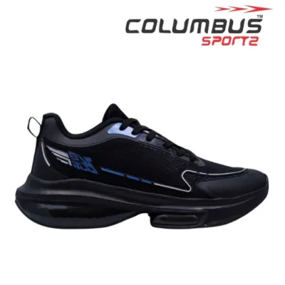 Columbus Black Sport Shoes