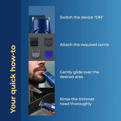 Lifelong Trim EZ Rechargeable Beard Trimmer