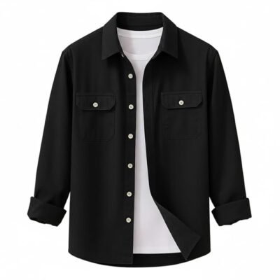 DEELMO Men's Stylish Cotton Blend Shirt