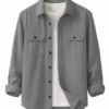 DEELMO Men's Stylish Cotton Blend Shirt