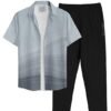 BULLMER Men's Shirt & Pants Co-ord Set