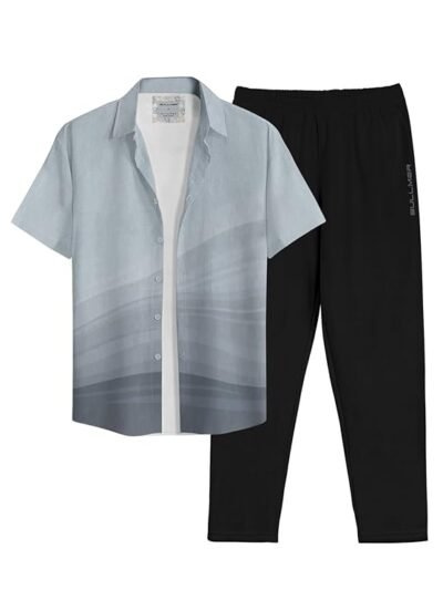 BULLMER Men's Shirt & Pants Co-ord Set