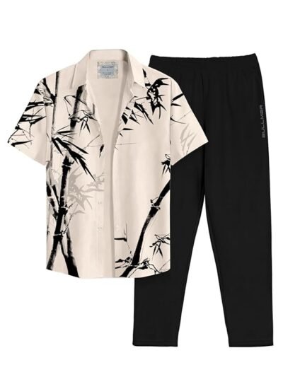 BULLMER Men's Shirt & Pants Co-ord Set