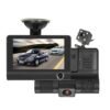 Dual Dash Cam with 4-Inch Screen