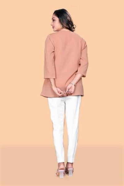 Stylish Embroidered Women's Short Kurti