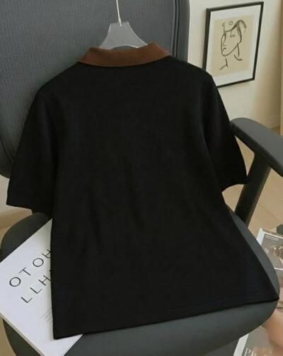 AUSK Men's Retro Knit Polo | T-shirt