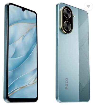 POCO C71 - Cool Blue Smartphone