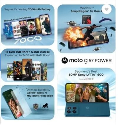 Motorola G57 Power 5G - Unleash the Power