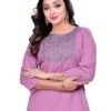 Stylish Embroidered Women's Short Kurti